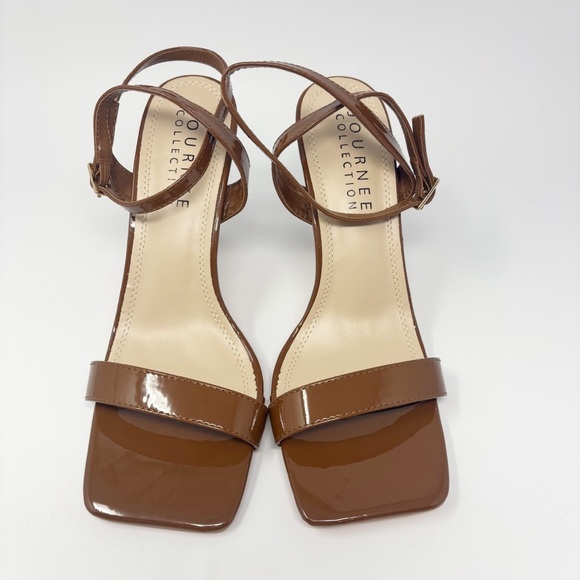 Journee Collection Dorian Open Stiletto Pumps 8.5 - Picture 2 of 7